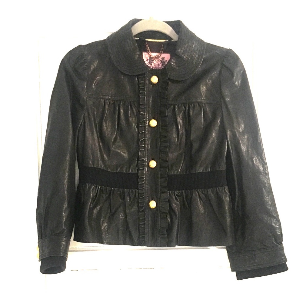 Juicy Couture Leather Jacket.